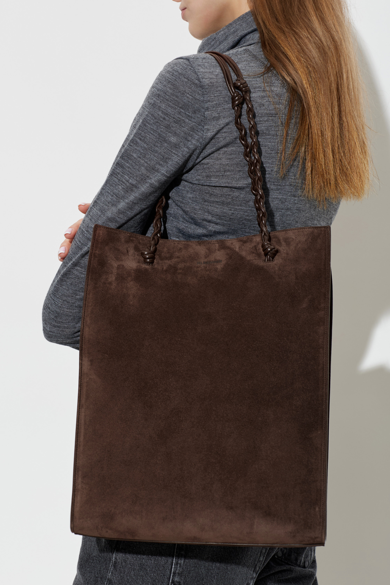 JIL SANDER Suede bag 